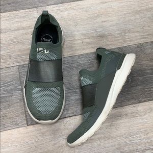 APL Olive Slip Ons Size 7.5